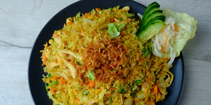Rizoto s tofu alebo mäsom podľa vášho výberu