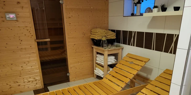 Na místě si můžete přikoupit také wellness.