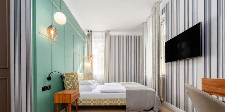 Na výber je apartmán Classic, Comfort a Superior s vlastnou saunou.