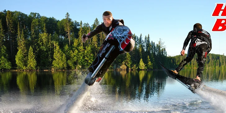 Zážitkové lety na Hoverboardu pro 1 osobu (25 min.)