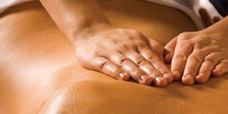 75 minutová celotělová relaxační masáž