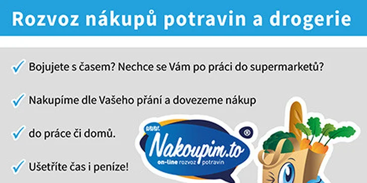 Služba nákupu potravin s dovozem