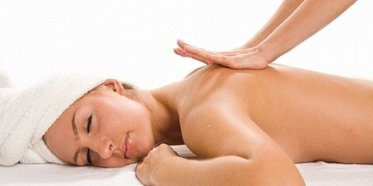 Antimigrénová masáž šíje a vonná masáž páteře v - déle trvání 60 minut