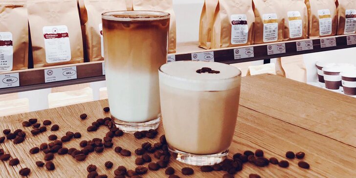 Káva přímo z pražírny: ice latte, ice cappuccino nebo třeba espresso tonic