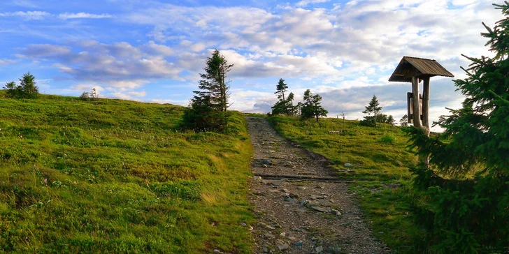 Pobyt pod Pradědem: čistá příroda Jeseníků, strava a třeba i wellness