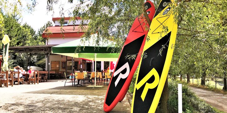 Půjčení paddleboardu na Brněnské přehradě: 1, 2 i 3 hodiny nebo celý den