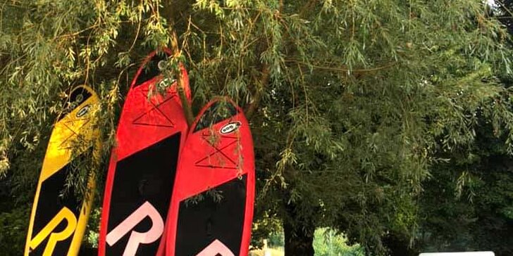 Půjčení paddleboardu na Brněnské přehradě: 1, 2 i 3 hodiny nebo celý den