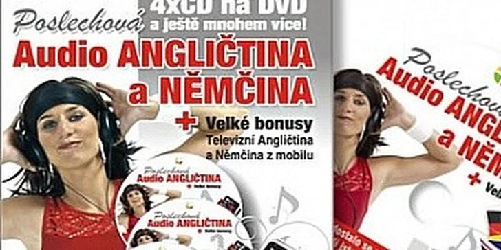 Poslechová AUDIO Angličtina + Němčina HROU