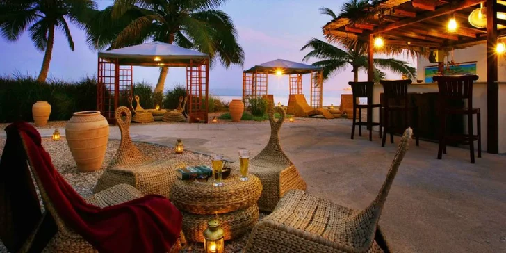 Luxusní pobyt v 5* resortu v Ománu: 5–11 nocí s all inclusive, bazén, fitness, přímo u pláže