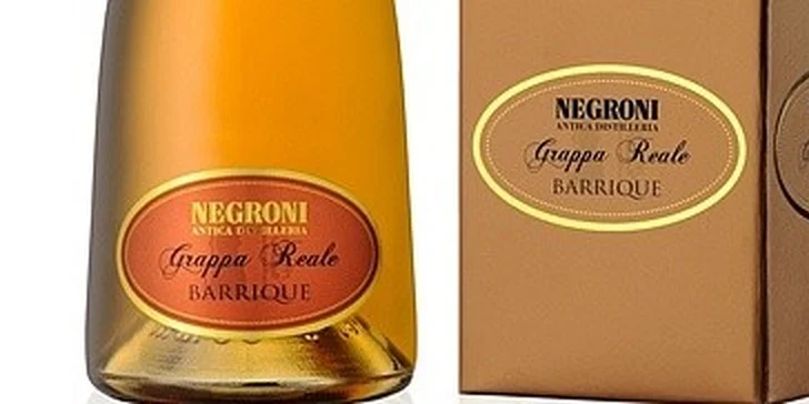 Exkluzivní italská pálenka Grappa