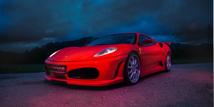 Zážitkové jízdy s videozáznamem ve Ferrari či Lamborghini: 15, 30 i 60 minut