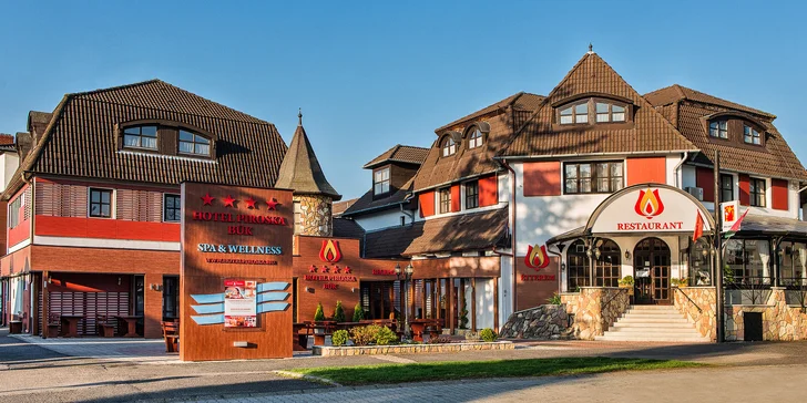 4* wellness pobyt v Maďarsku: polopenze a saunová i bazénová zóna