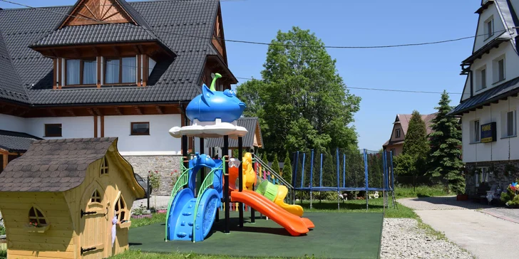 Pobyt v Zakopaném se snídaní či polopenzí, slevami na zážitky i vstupem do aquaparku