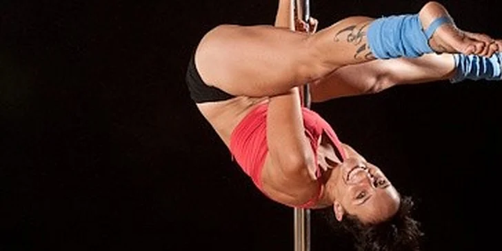 Pole dance v centru Prahy