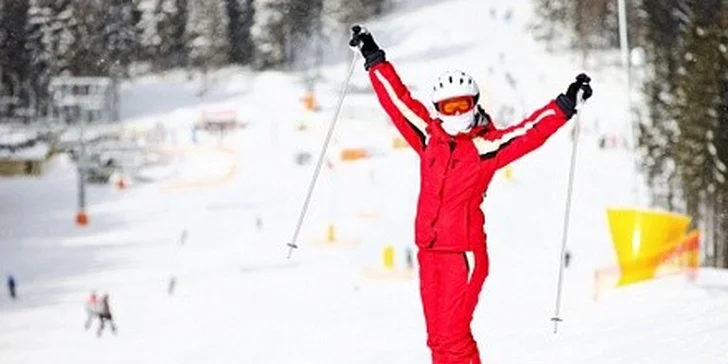Celodenní skipas ve skiareálu KOZÁKOV