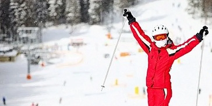 Celodenní skipas ve skiareálu KOZÁKOV