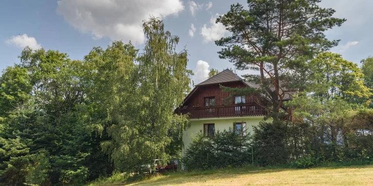 Pobyt na Šumavě: vybavené apartmány, až 3 děti do 14,9 let zdarma