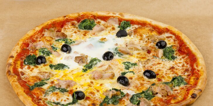 Dneska vás šichta v kuchyni nečeká: Nazdobená pizza a nápoj z OC Černý Most