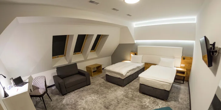 Pobyt v moderním polském hotelu se snídaní či polopenzí a neomezeným wellness