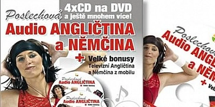 Poslechová AUDIO Angličtina + Němčina hrou