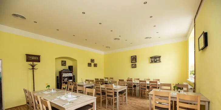 Dárkové vouchery do restaurantu Pod Pokličkou v hodnotě 500 nebo 800 Kč