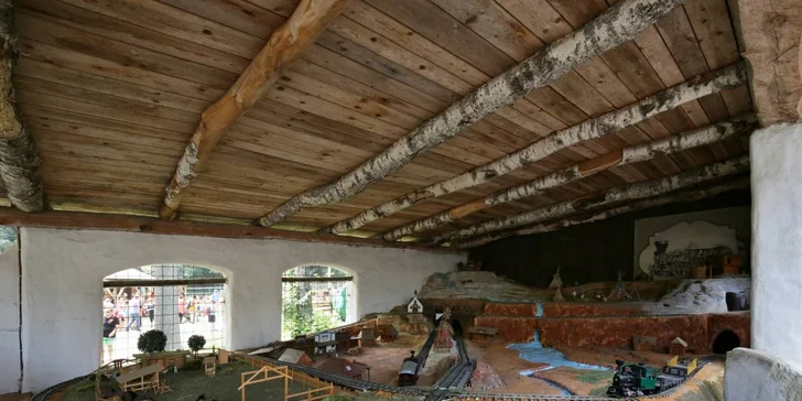Dobrodružný letní pobyt v Šiklově mlýně včetně vstupů a polopenze