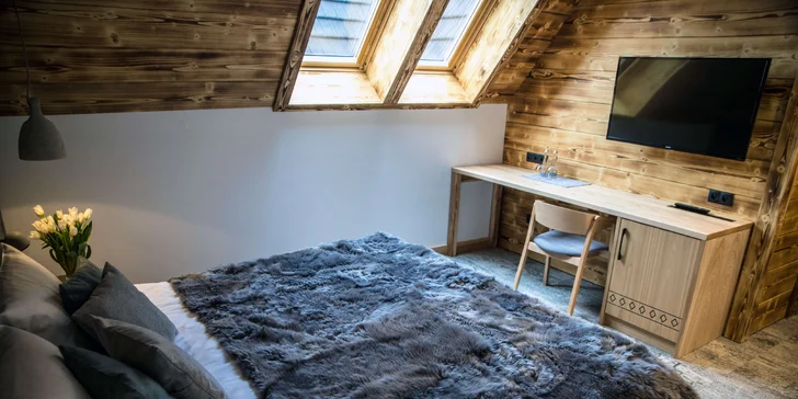 Aktivní relax kousek od Zakopaného: pokoje až pro 4, snídaně i vstup do termálů