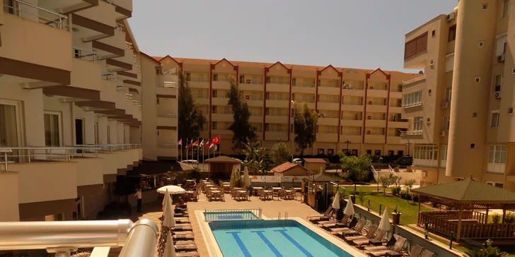 Na dovolenou do Turecka: letecká doprava, hotel jen kousek od pláže, bazén, all inclusice