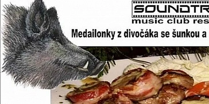 Medailonky z divočáka se šunkou a smetanou - gurmánská novinka.