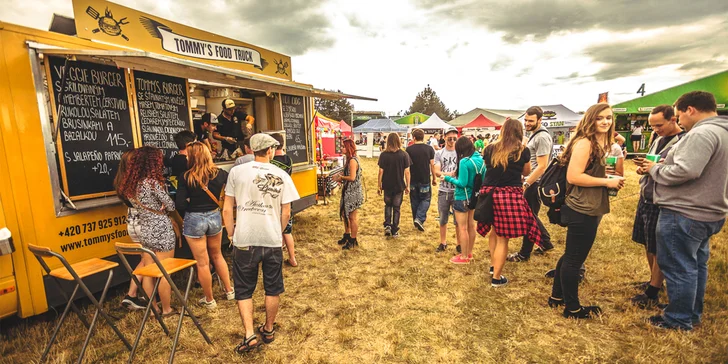 Vstupenky na zážitkový festival Dej si FOOD i s čipem na útratu