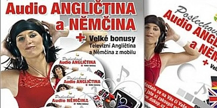 Poslechová AUDIO Angličtina + Němčina hrou
