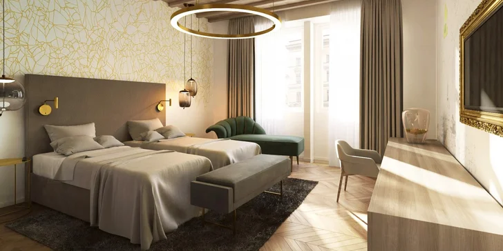 Objevte kouzlo Českého Krumlova: pobyt v nově zrekonstruovaném hotelu se snídaní