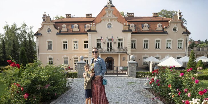 Letní rodinný pobyt na zámku Berchtold: snídaně, fotbalgolf i stolní tenis