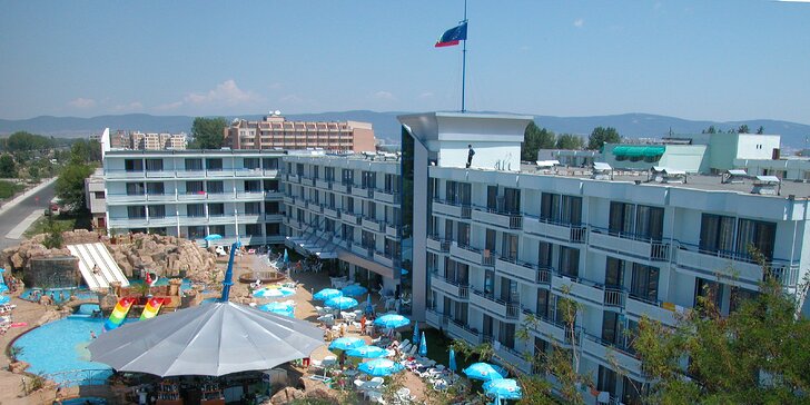 Letecky do Bulharska: 3 různé hotely se snídaní, polopenzí i all inclusive