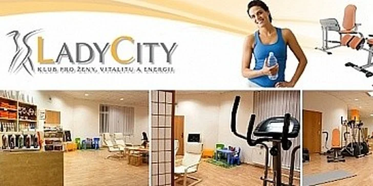 Měsíc neomezeného cvičení pouze pro ženy v Ladycity Olomouc