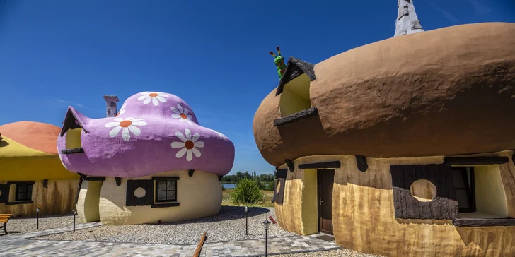 S rodinou do houbičkové chaloupky: pobyt se snídaní nebo polopenzí až pro 4 osoby