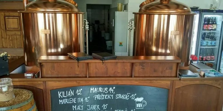 Tříchodové menu U Přeška: kachní konfit, variace grilovaných mas a lívanečky