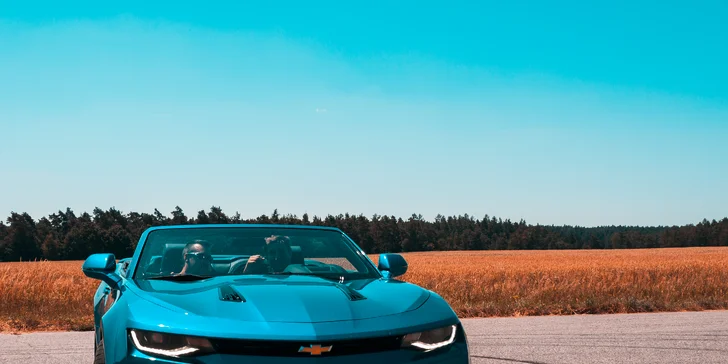 Jízda v Chevroletu Camaro Convertible: spolujízda, řízení i zapůjčení