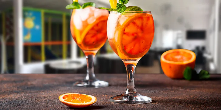 Letní drink: Aperol nebo Beefeater pink s tonikem pro 2 os.