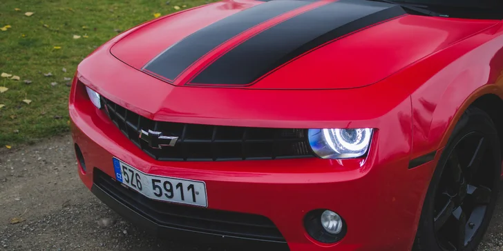 Superjízda v Chevroletu Camaro na 15–60 minut včetně paliva