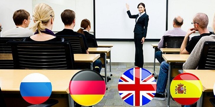 Otevřený voucher do jazykové školy na kurzy angličtiny s českým lektorem