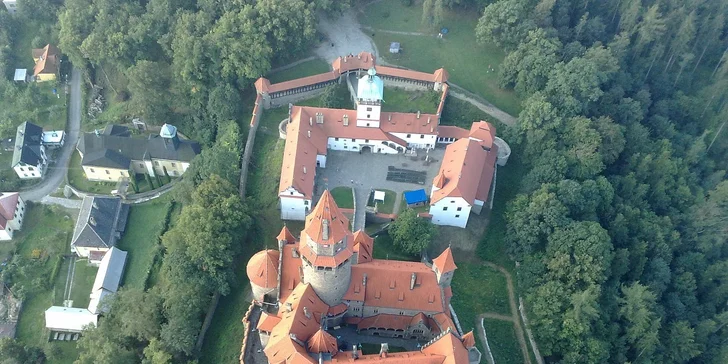 60minutový let velkým horkovzdušným balonem