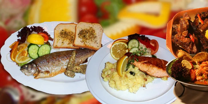 249 Kč za volnou konzumaci v hodnotě 500 Kč v restauraci Rybářská bašta! Výtečné rybí i jiné speciality se slevou 50 %.