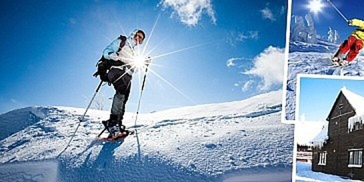 3denní lyžařský pobyt pro dva v Krkonoších