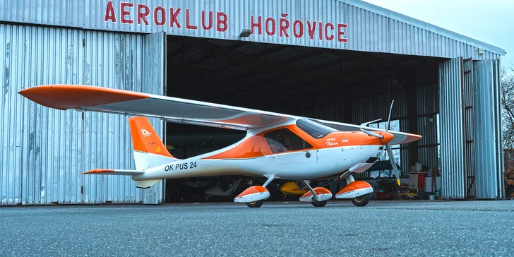 Pilotem na zkoušku: 20, 30 nebo 60 minut v ultralightu včetně instruktáže