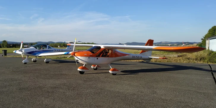 Pilotem na zkoušku: 20, 30 nebo 60 minut v ultralightu včetně instruktáže