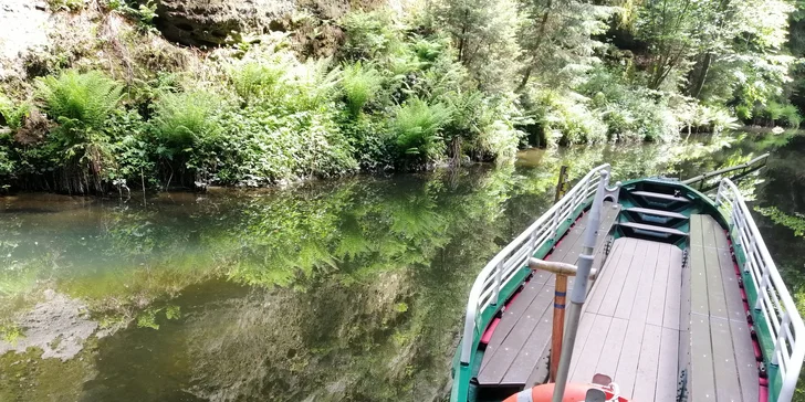 Podzimní výlet do Saského Švýcarska: Soutěskou Obere Schleuse v údolí říčky Křinice