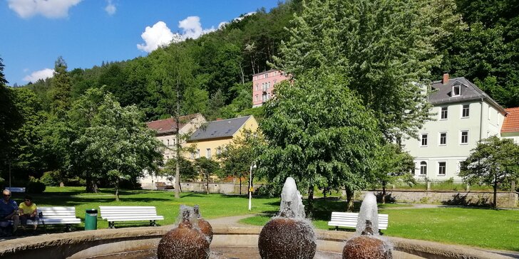 Podzimní výlet do Saského Švýcarska: Soutěskou Obere Schleuse v údolí říčky Křinice