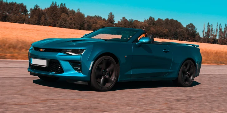 Jízda v Chevroletu Camaro Convertible: spolujízda, řízení i zapůjčení