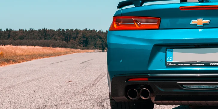 Jízda v Chevroletu Camaro Convertible: spolujízda, řízení i zapůjčení